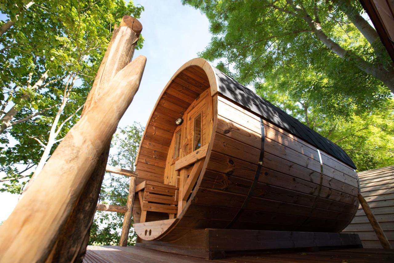 Boomhuis Met Optioneel Wellness - Vakantiepark De Schreiershoek Доккум Экстерьер фото